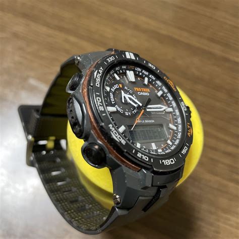 Casio Pro Trek Prw Y Jf Tough Radio Wave Solar Equipped With