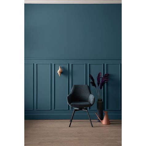 Sch Ner Wohnen Farbe Wandfarbe Designfarbe Charmantes Petrolblau Matt