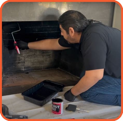 how to clean a gas fireplace burner