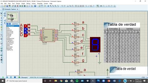 Decodificador De 7 Segmentos Con Display De 7 Segmentos Catodo Comun