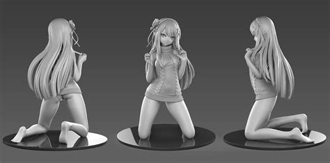 47 Best Of Anime Figure 3d Model Free Mockup