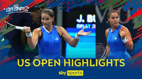 Jodie Burrage vs Anna Blinkova | US Open highlights | Tennis News | Sky ...