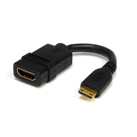 Adaptateur HDMI Vers HDMI Mini Cable HDMI Haute Vitesse 13 Cm