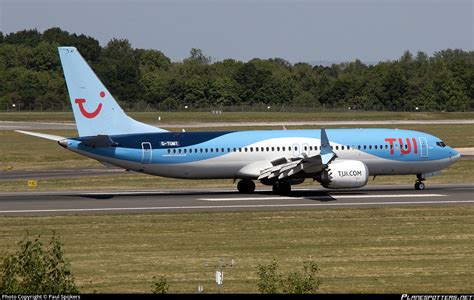 G Tumt Tui Airways Boeing Max Photo By Paul Spijkers Id