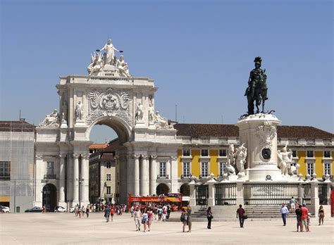 Praca Do Comercio Lisbon Terreiro Do Pa O Monumentos Carvalho