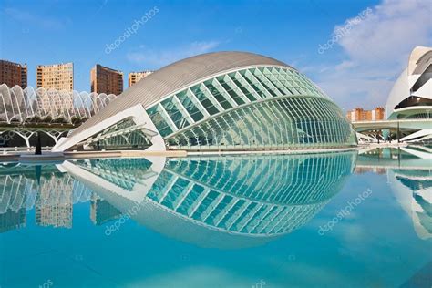 City Of Arts And Sciences Valencia Spain Stock Editorial Photo