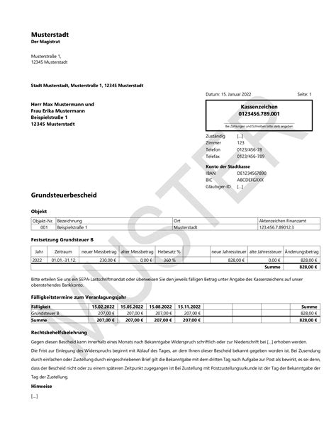 Grundsteuer Menden Sauerland Berechnen Hebesatz Beispiele