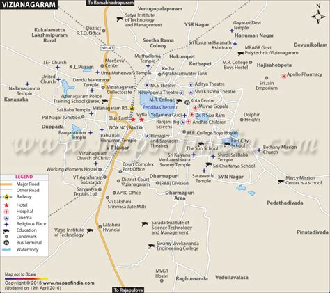 Vizianagaram City Map