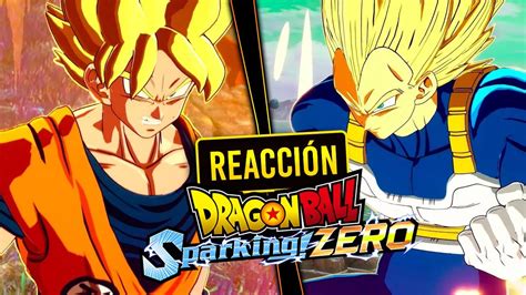 Tremendo 🔥 Dragon Ball Sparking Zero Mi ReacciÓn Al Nuevo TrÁiler Y