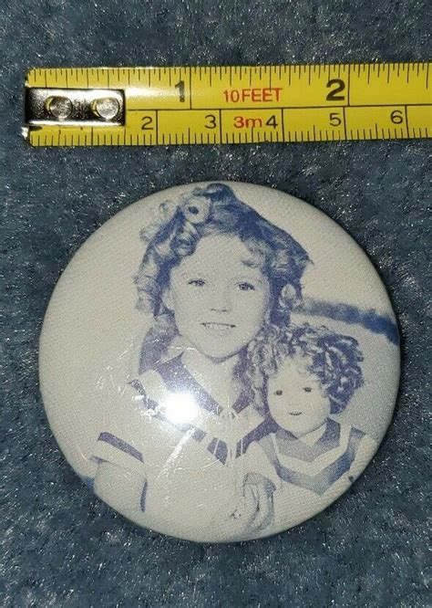 Vintage Shirley Temple Doll Pinback Button Ebay