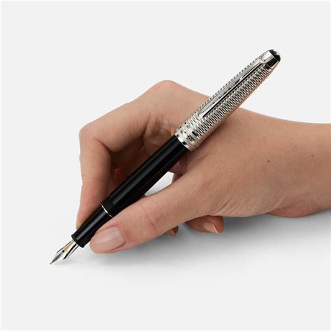 Meisterstück Doué Geometry Classique Fountain Pen - Luxury Fountain ...