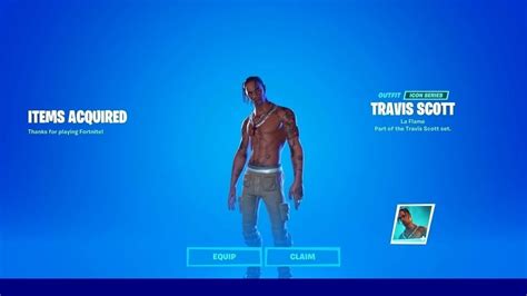 Travis Scott Fortnite Skin - Get It For Free