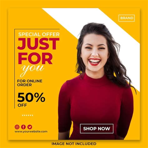 Premium PSD Fashion Sale Social Media Post Design