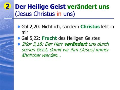 Habt ihr den Heiligen Geist empfangen als ihr gläubig wurdet ppt