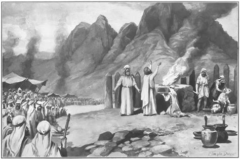 Exodus Moses Was On The Mountain Forty Days And Forty Nights