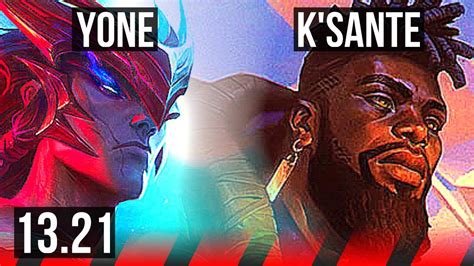 Yone Vs K Sante Top M Mastery Br Master Youtube