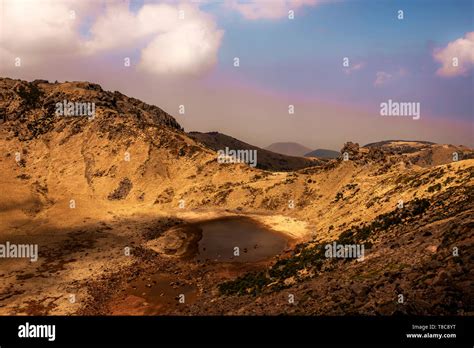 Hallasan National Park Jeju South Korea Stock Photo Alamy