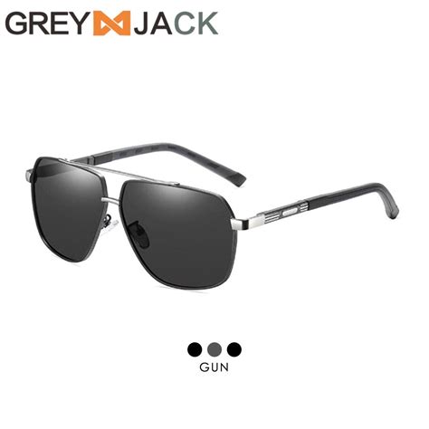 Jual Grey Jack Kacamata Hitam Sunglasses Hitam Polarized Anti Silau