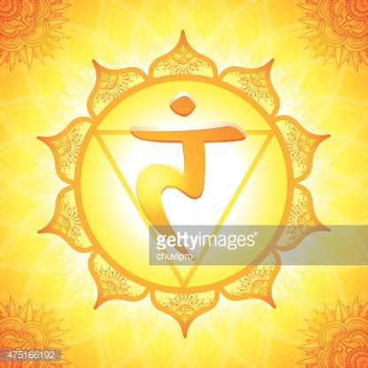 Chakra Symbol 3 Manipura Stock Vector Royalty Free FreeImages