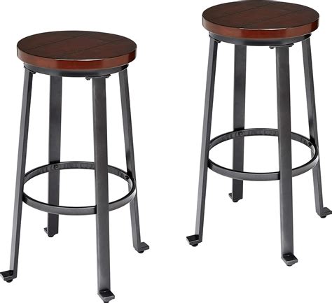 Amazon Ball Cast Pub Height Barstool Inch Seat Height Rustic