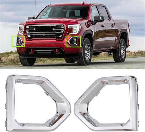 Amazon KaiWell Front Fog Light Outer Bezel Cover Fit For GMC