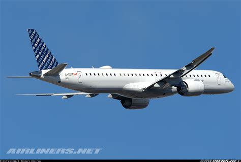 Embraer 195 E2 Std Erj 190 400std Porter Airlines Aviation Photo