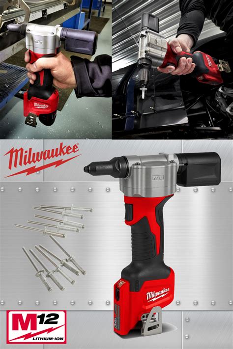 Milwaukee Cordless V Pop Rivet Tool Blind Hand Riveter Gun Skin