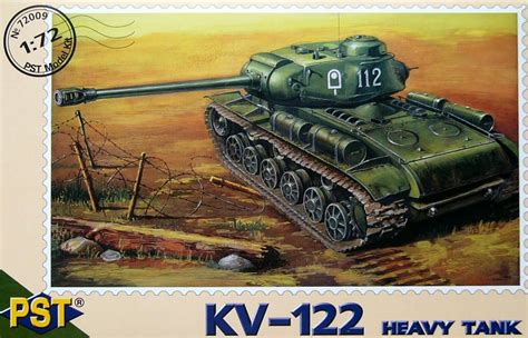 PST 72009 KV 122 WWII SOVIET HEAVY TANK 1 72 Chuck S Trains Hobby Depot