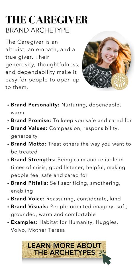 Introduction To The Caregiver Brand Personality Archetype In 2024