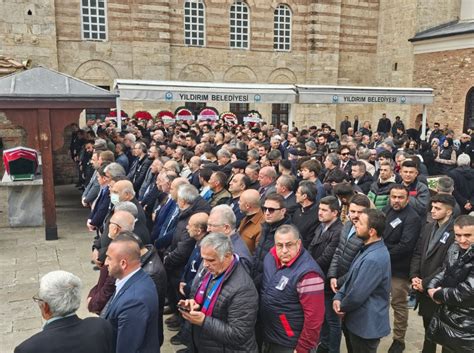 Sinan Ateş in babası Musa Ateş son yolculuğuna uğurlandı Bursa