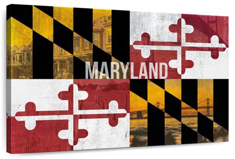 Flag Of Maryland Wall Art | Photography