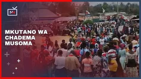 LIVE MKUTANO WA HADHARA CHADEMA Musoma YouTube