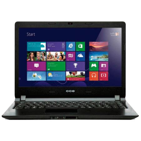 Notebook Cce Ultrafino N Preto Intel Core I U