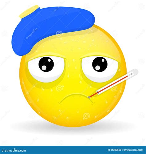 Emoticon Sick