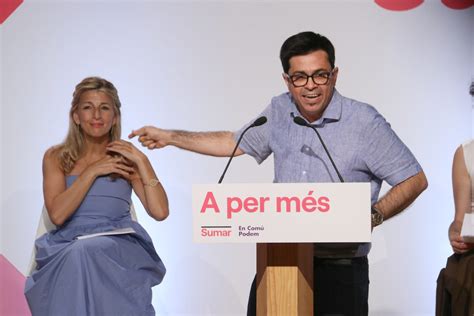 Esther Gil I Gerardo Pisarello Les Propostes De Sumar Per A La Mesa