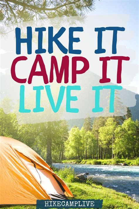 Hike It Camp It Live It Up Hiking Tips And Tricks Camping For