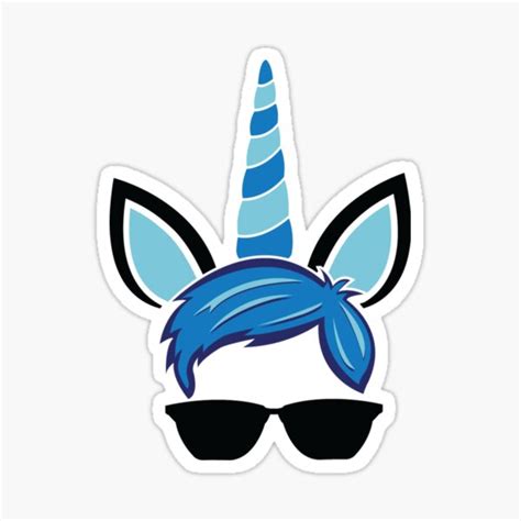 "Unicorn boy | Boy unicorn clipart | unicorn" Sticker by GraphicHome ...