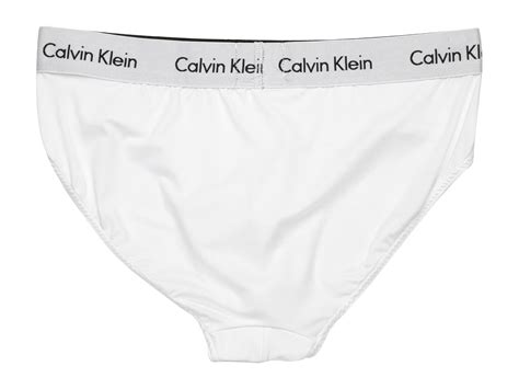 Calvin Klein Microfiber Stretch 2pack Hip Brief In White For Men Lyst