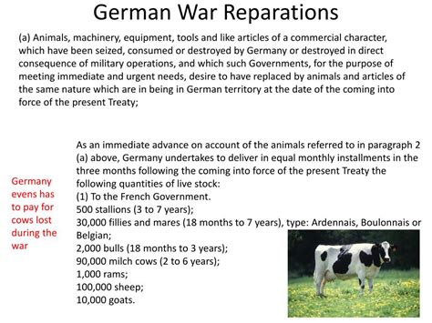 PPT - German War Reparations PowerPoint Presentation, free download ...