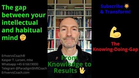 Breaking The Knowing Doing Gap Subconscious Power Manifestation With