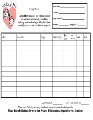 Fillable Online Locksoflove Hair Donor Locksoflove Fax Email Print