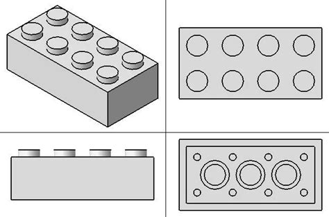 Printable Lego Block Template | Build Your Own Lego Creations