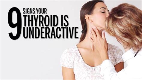 9 Signs Your Thyroid Is Underactive