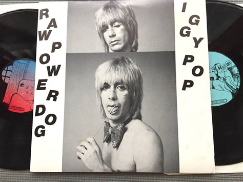 Yahooオークション Iggy Pop Raw Power Dog 2lp Live 7778 ブー