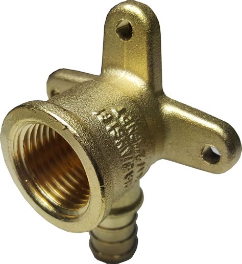 10 PIECES XFITTING 3 4 PEX ELBOW BRASS CRIMP FITTINGS BRASS FULL