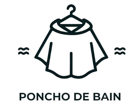 La Boutique N Des Ponchos De Bain Poncho De Bain