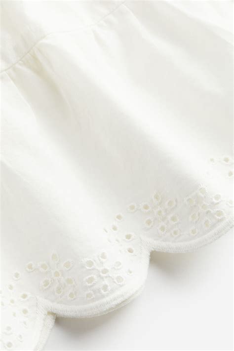 Broderie Anglaise Halterneck Dress