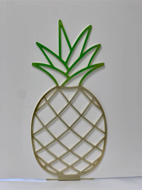 Laser Cut These Brass Pineapple Book Ends 090 Brass Sheet Satin And