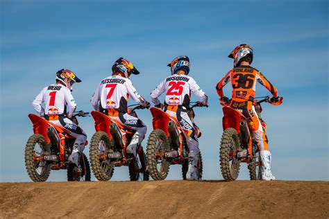 Red Bull Ktm Factory Team Revealed Dirtbike Rider