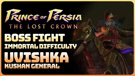 Prince Of Persia The Lost Crown Boss Fight Uvishka Immortal